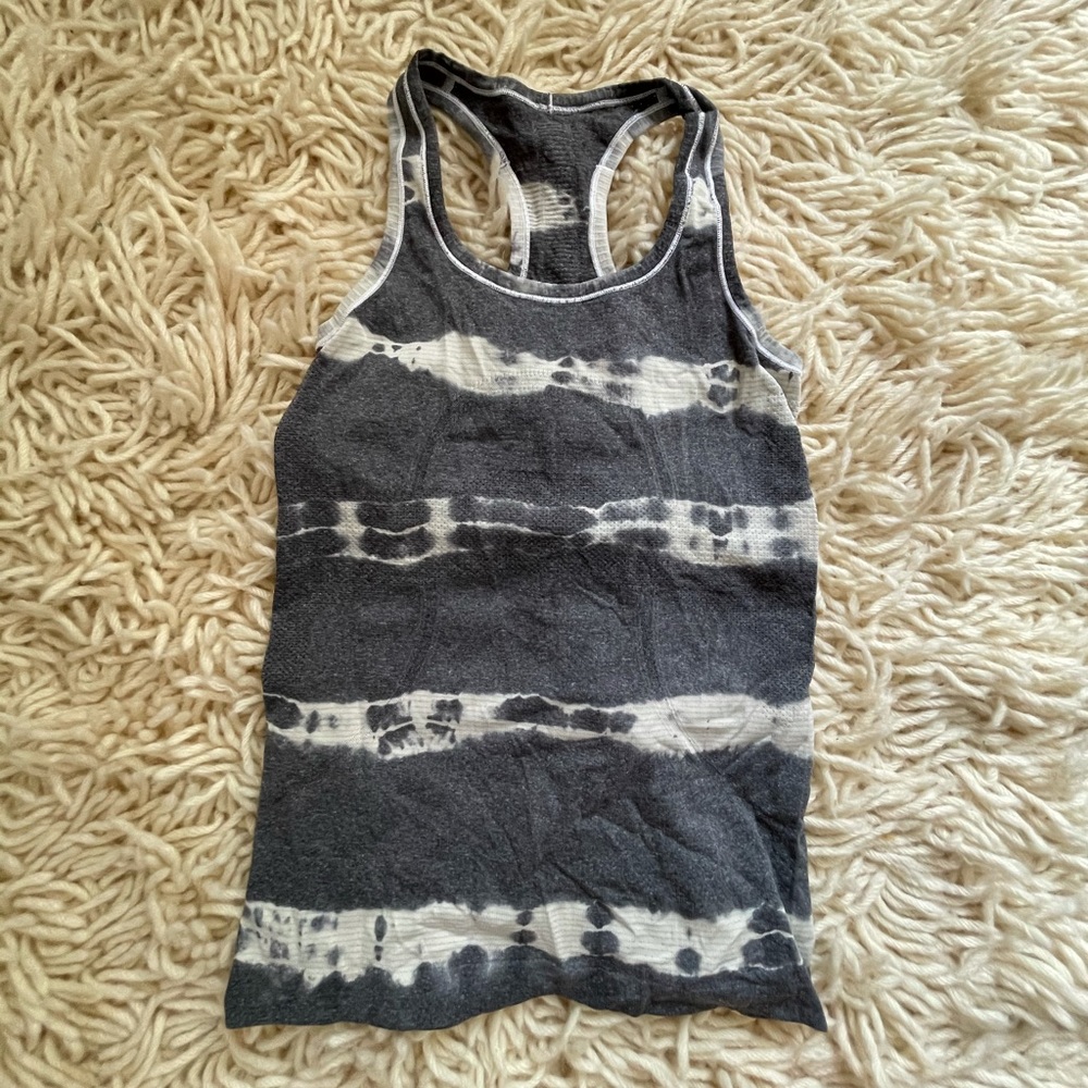 Lululemon Racerback Tie Dye Shirt